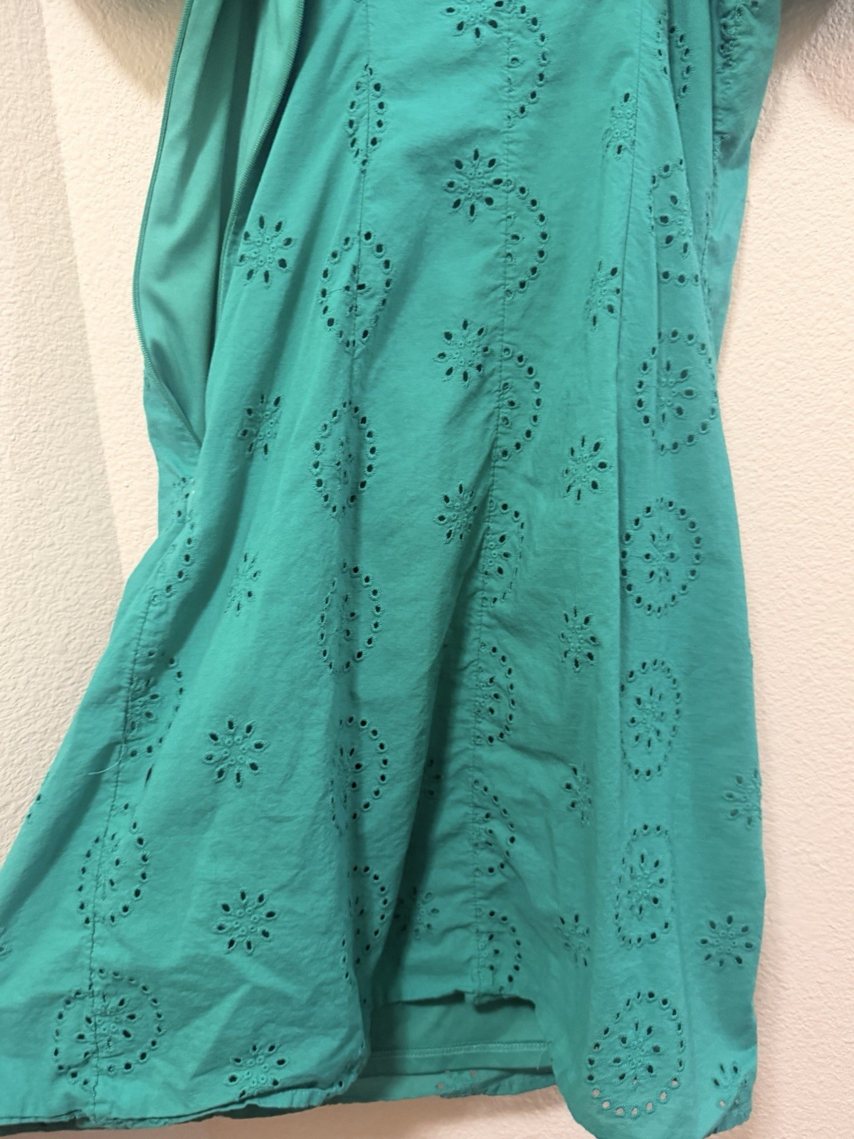 Eyelet Puff Sleeve Mini Dress Lauren Conrad