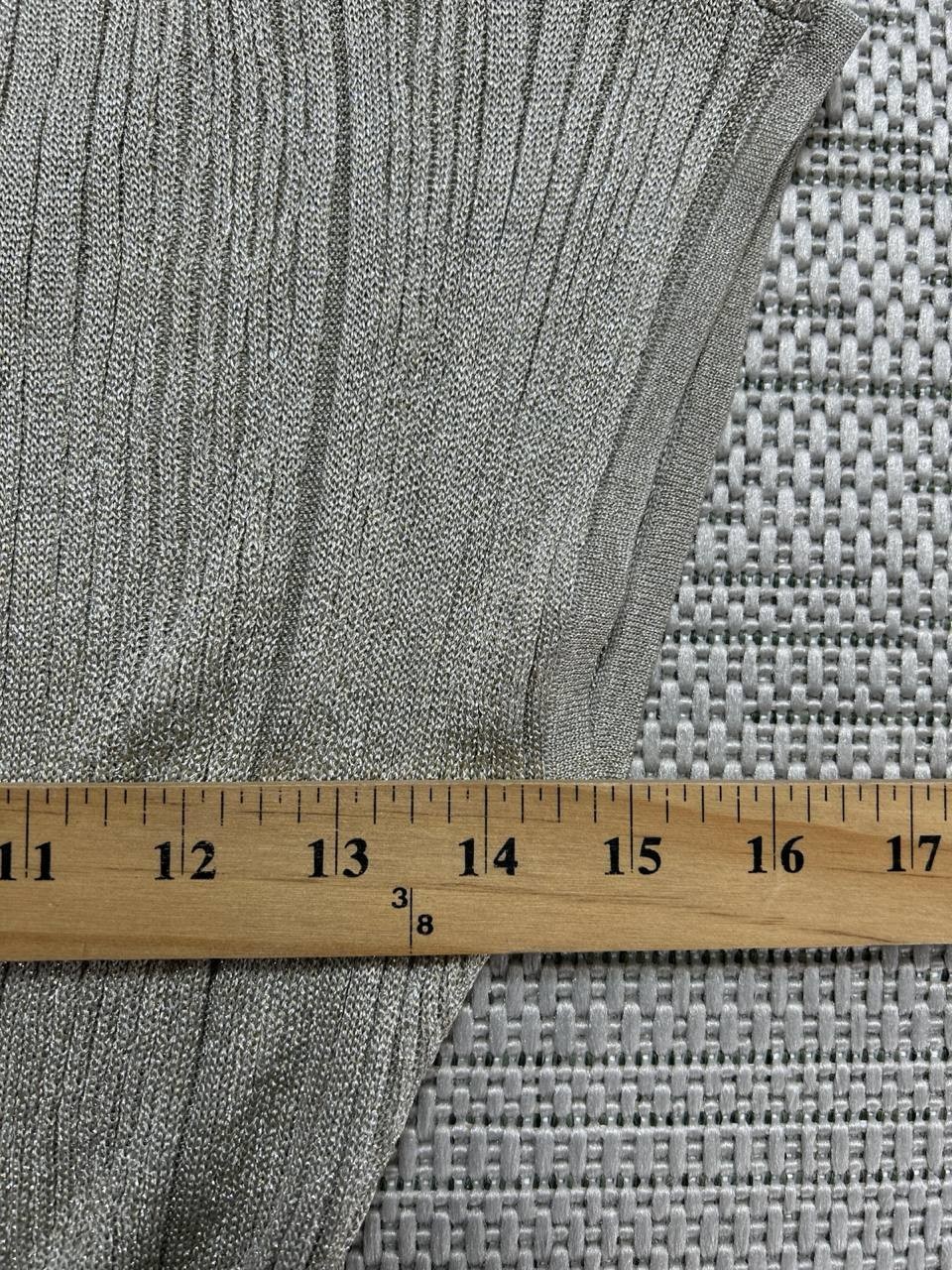 Saloni Dress Womens Medium Biege Knit Midi