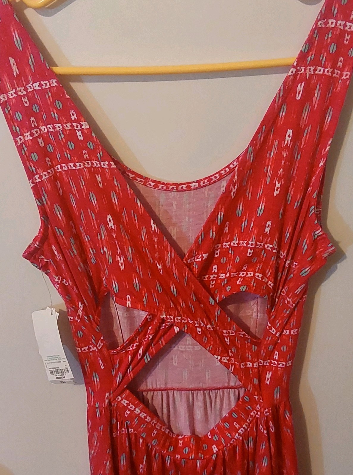 Sleeveless Summer Dress Throw Back Pink Size JR. Med. NWT. By Decree