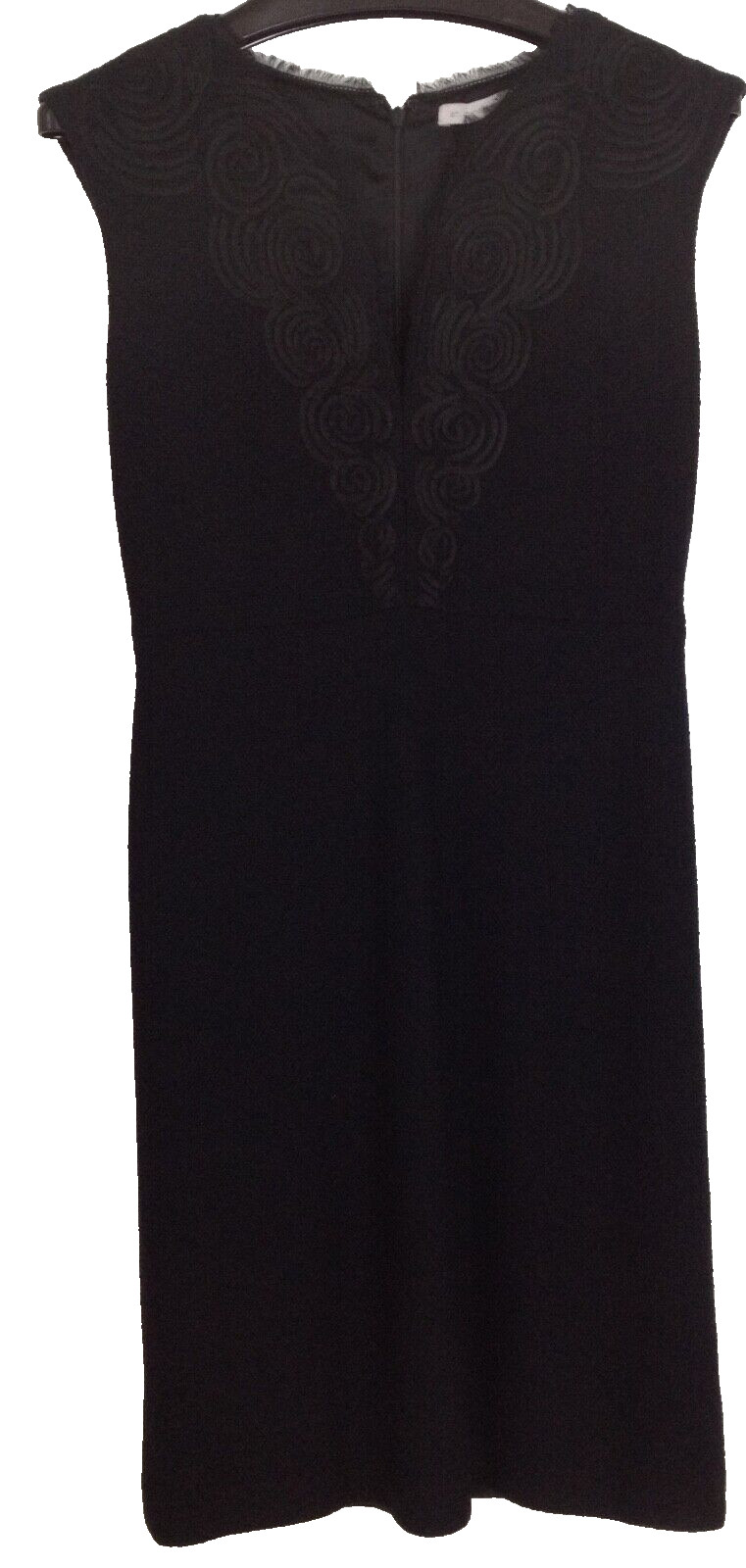 St. John Couture Excellent Condition Gorgeous Dress Black Knit Size 4 Small