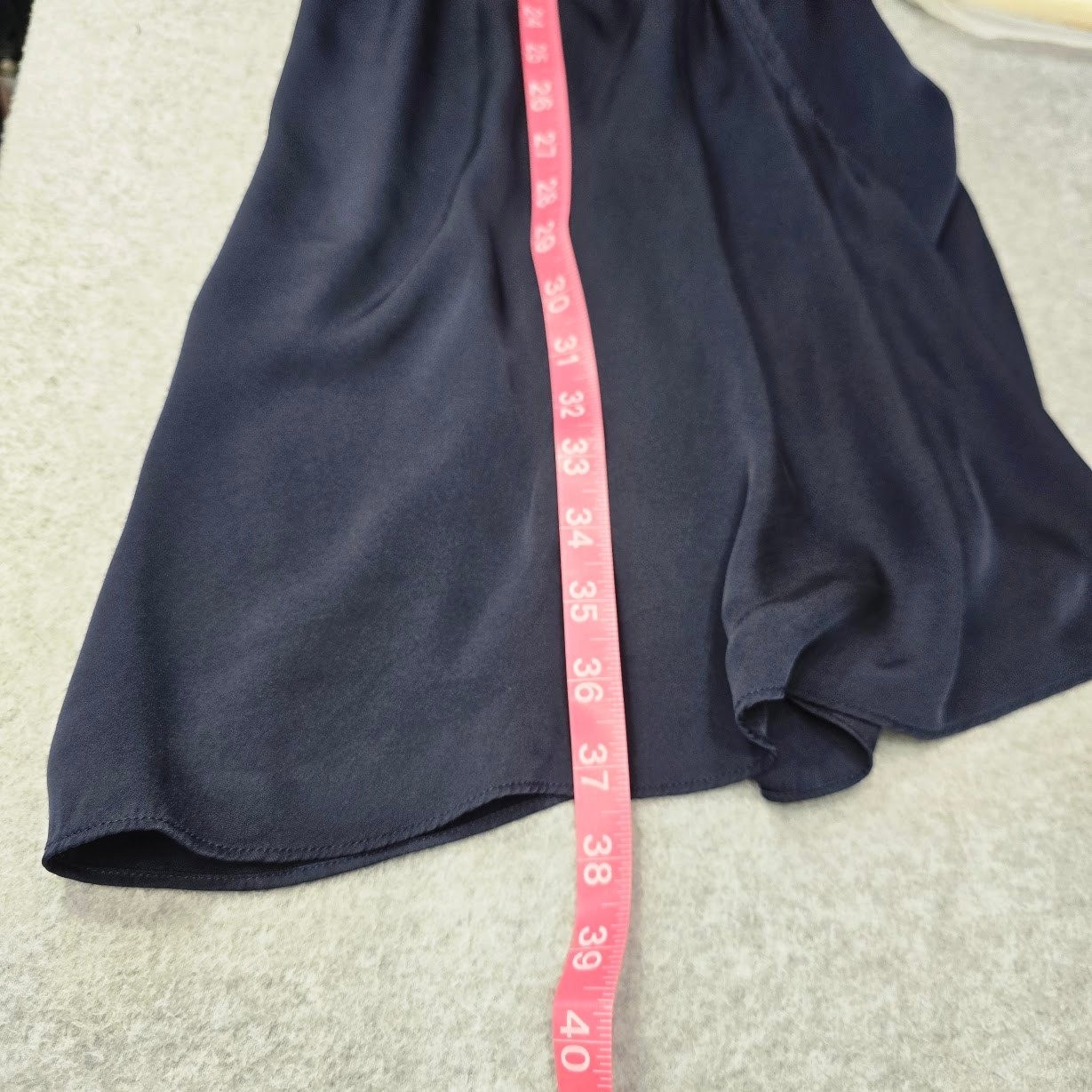 Quince Wrap Dress L Silk Blend Short Sleeve Knee Length Minimalist Quiet Luxury
