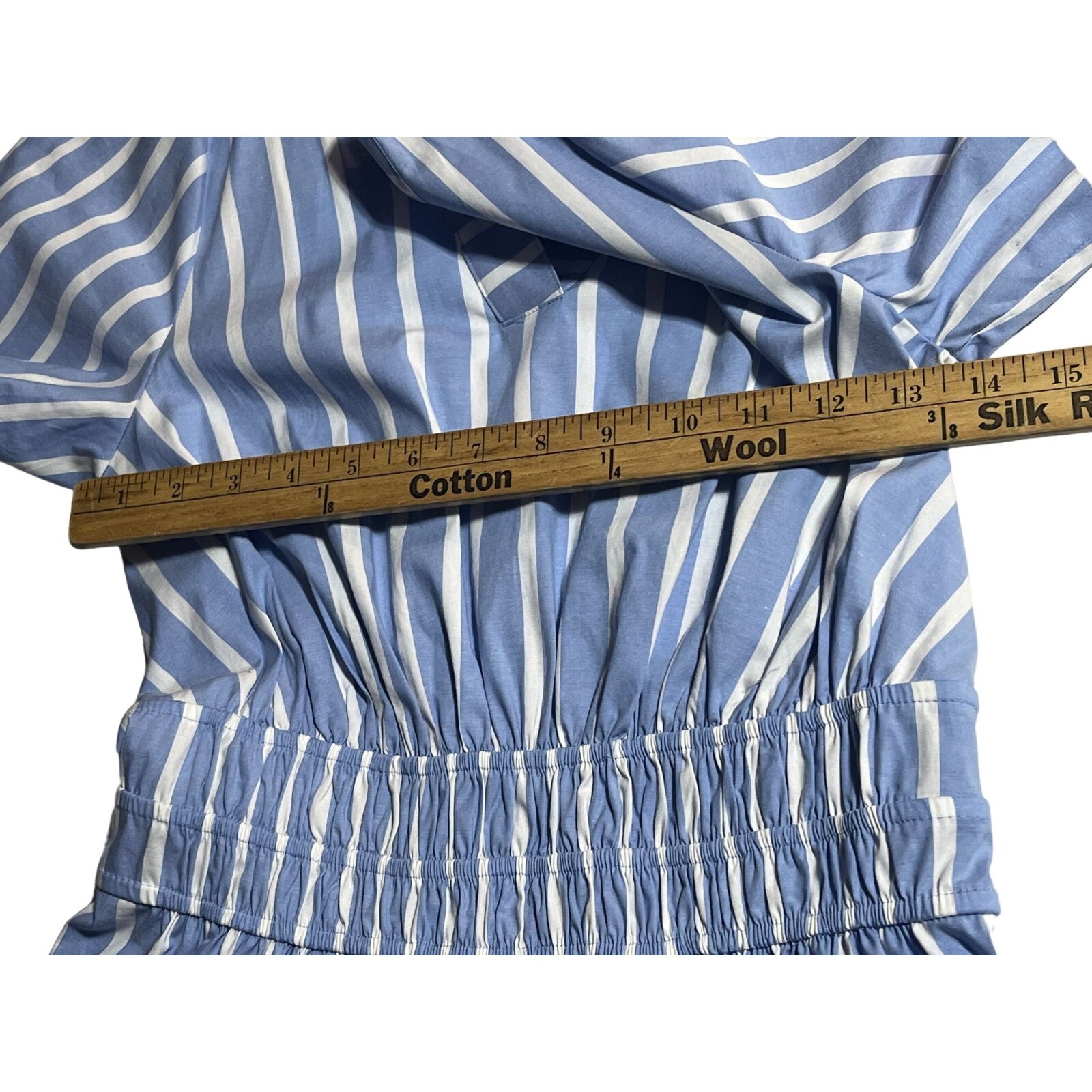 Isaac Mizrahi Live! Petite Yarn Dye Stripe Poplin Maxi Dress XXSP A646868