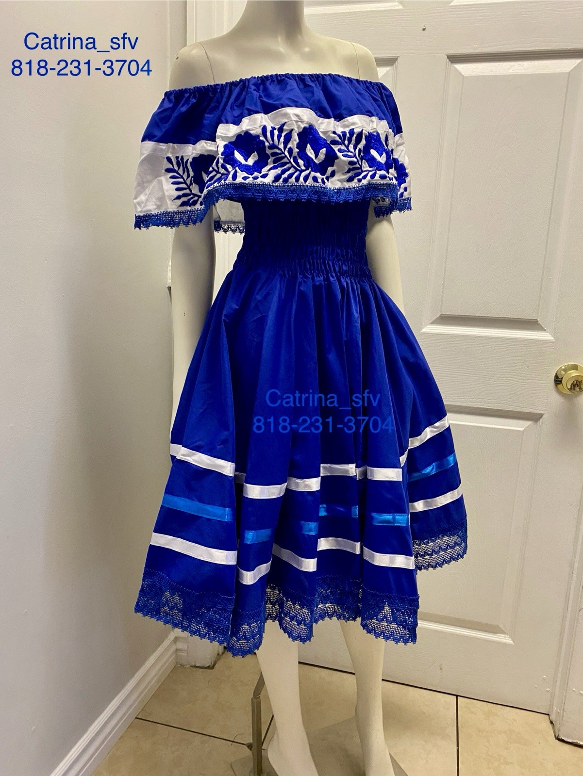 EL SALVADOR DRESS, HONDURAS DRESS, VESTIDO BORDADO, NICARAGUA DRESS,