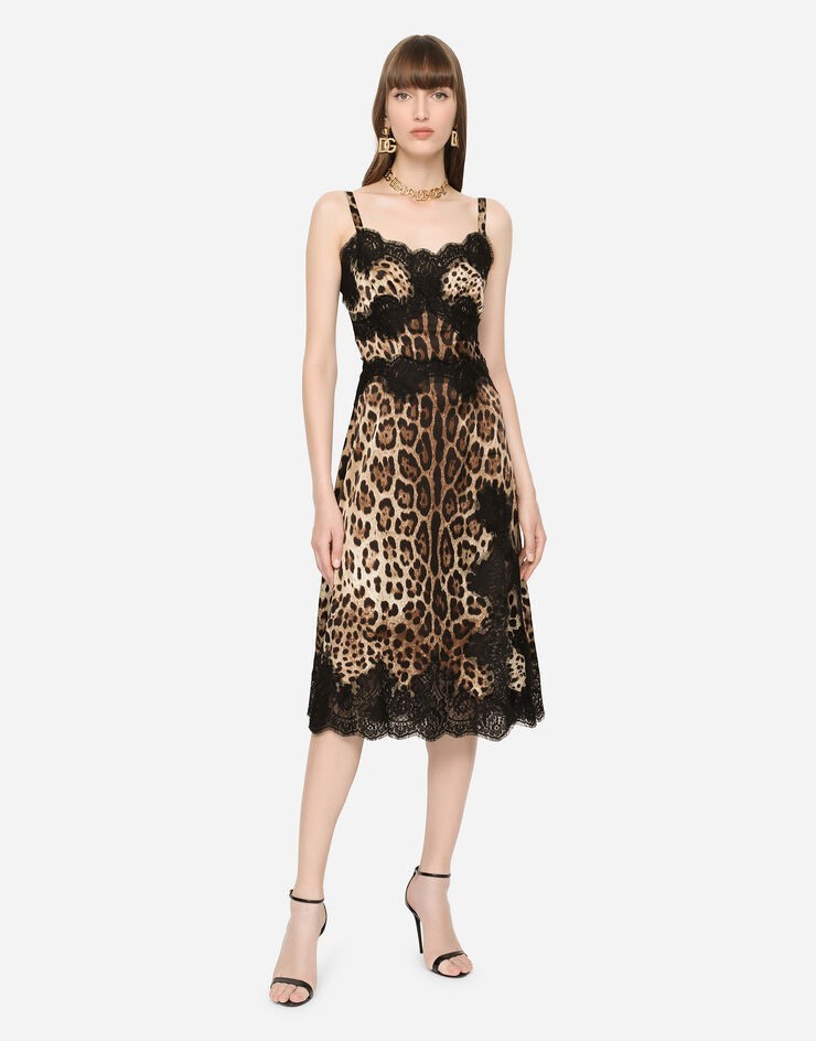 SALE! $6,500 Vint. DOLCE & GABBANA Silk Satin lace Dress size 44-46
