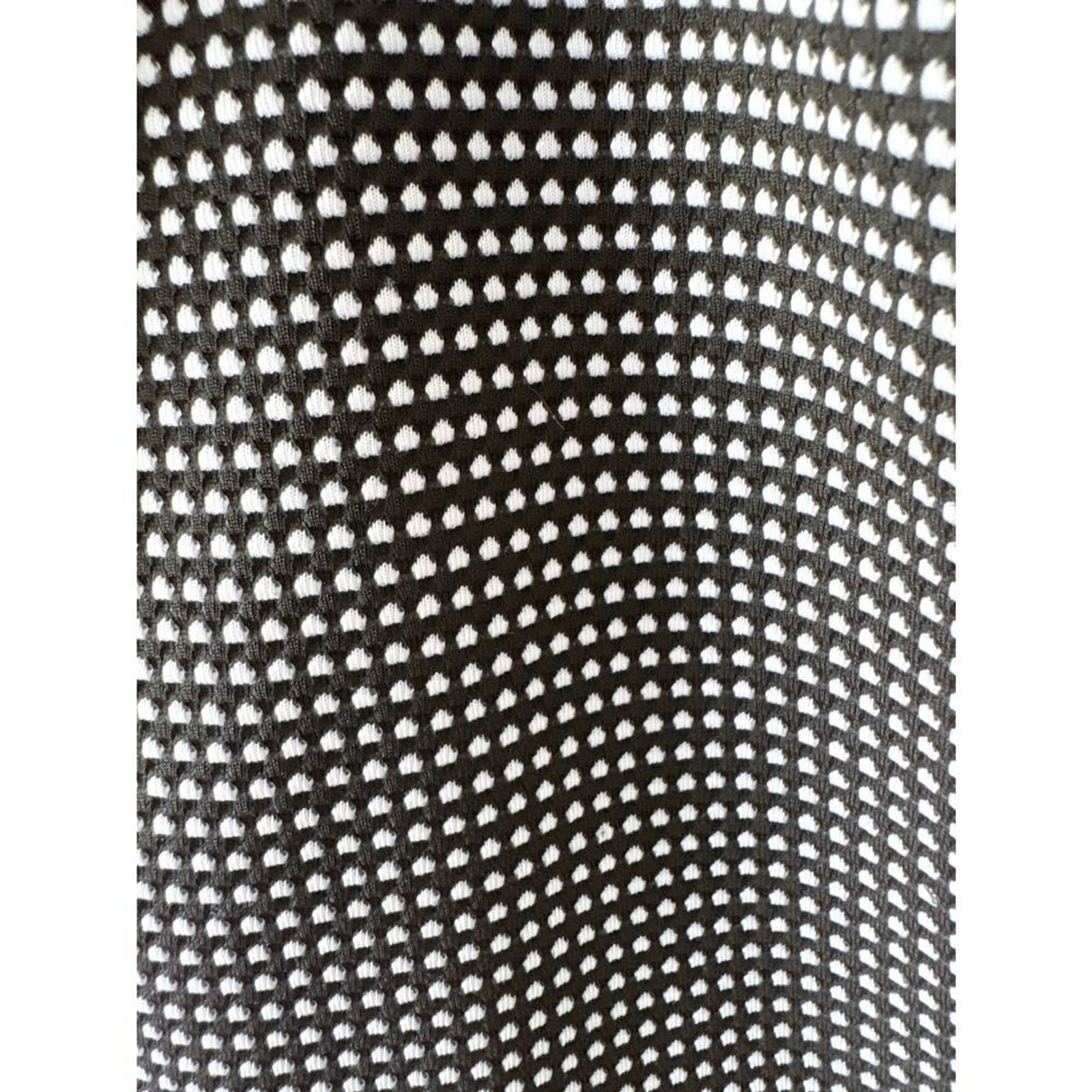 Black White Micro Check Square Neck Mini Dress Sleeveless Adjustable Straps