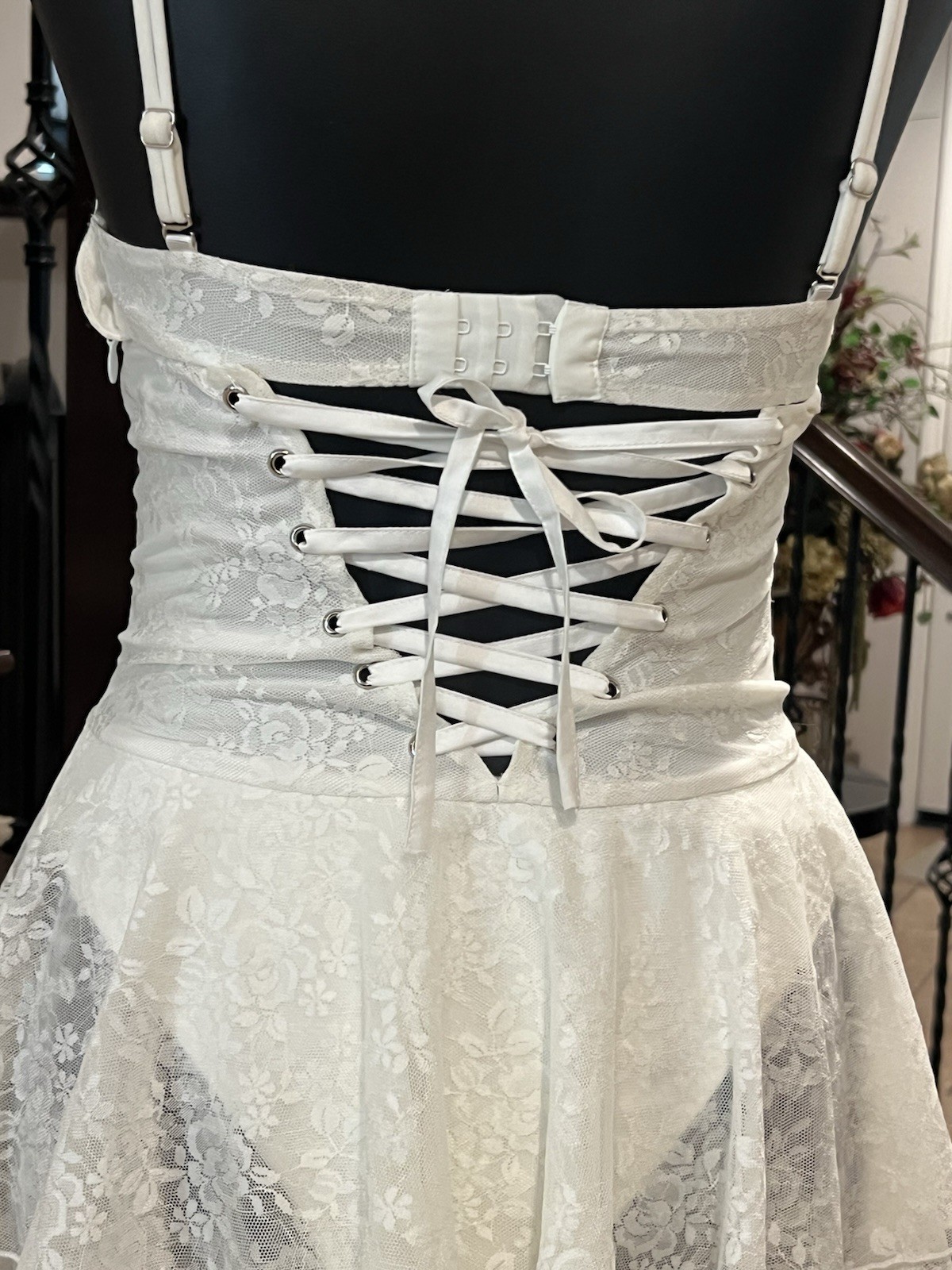 CUTE & SEXY OUTCAST DYLAN MINI DRESS CREAM, SZ S