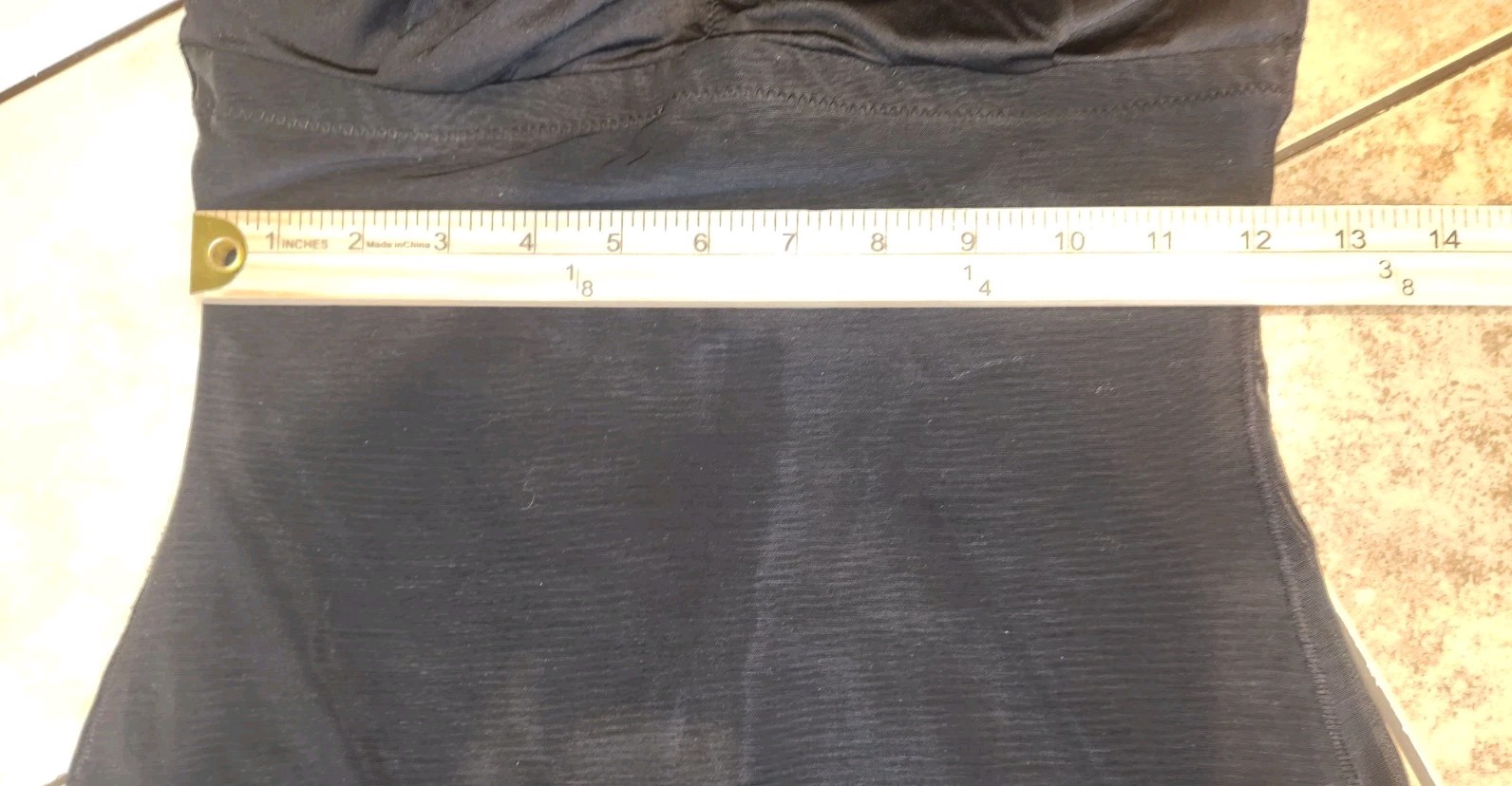 Shapewear Off-the-Shoulder Side Slit Slimming Black Maxi Dress Medium NWT