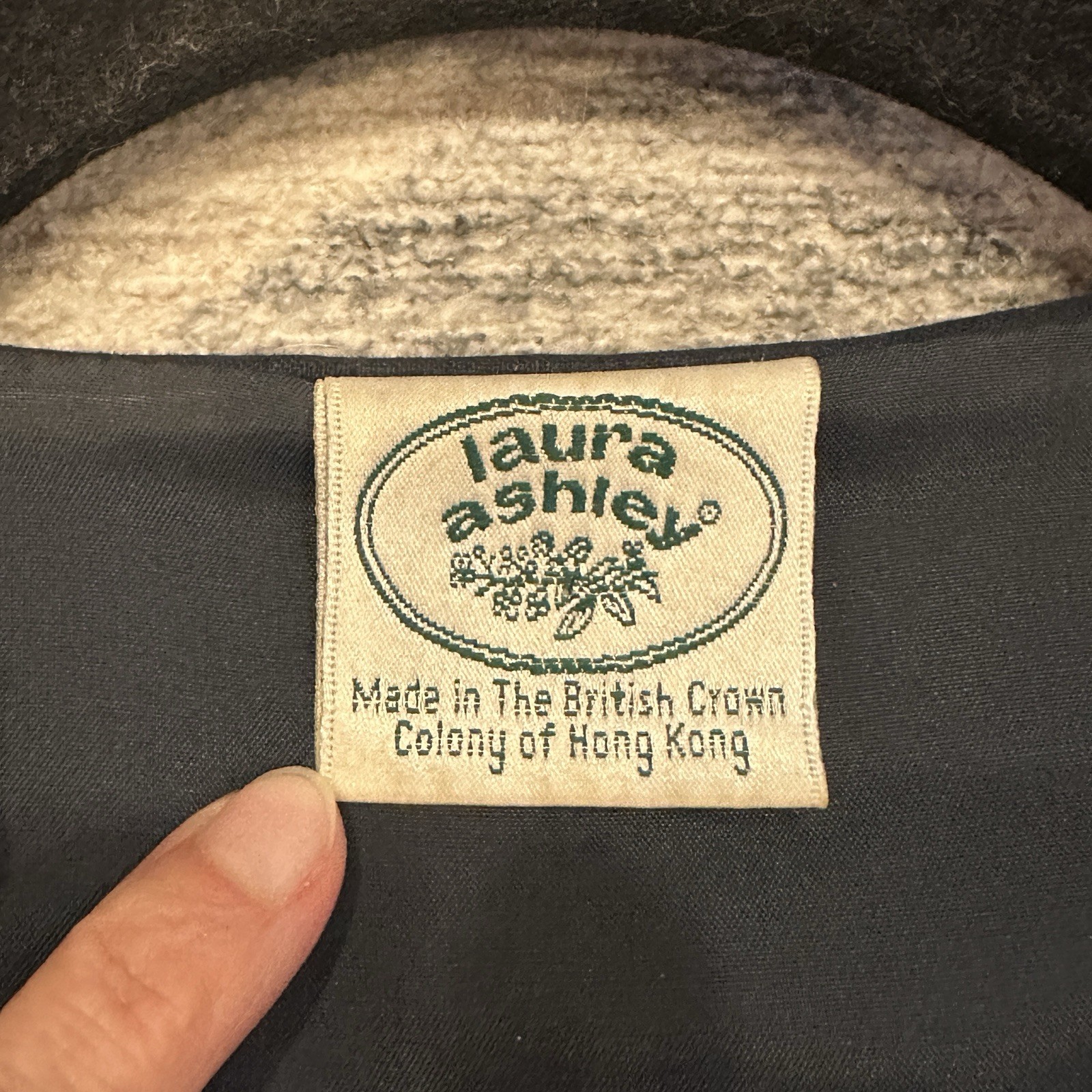 Vintage 90s Laura Ashley Nautical Blue Blazer Sheath Dress Sailor US Size 8