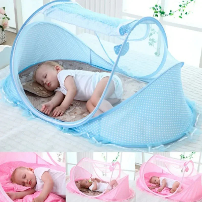 0-3Years Portable Foldable Baby Netting Polyes