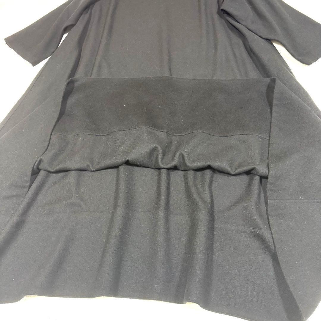 Moe Moyuru Oversized Dress Wool Long Sleeve
