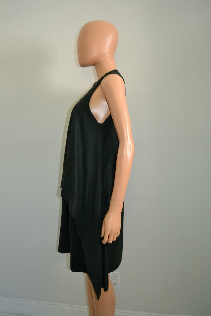 Bottega Veneta Dark Green 100% Wool Tunic/Dress Size 38/US 2
