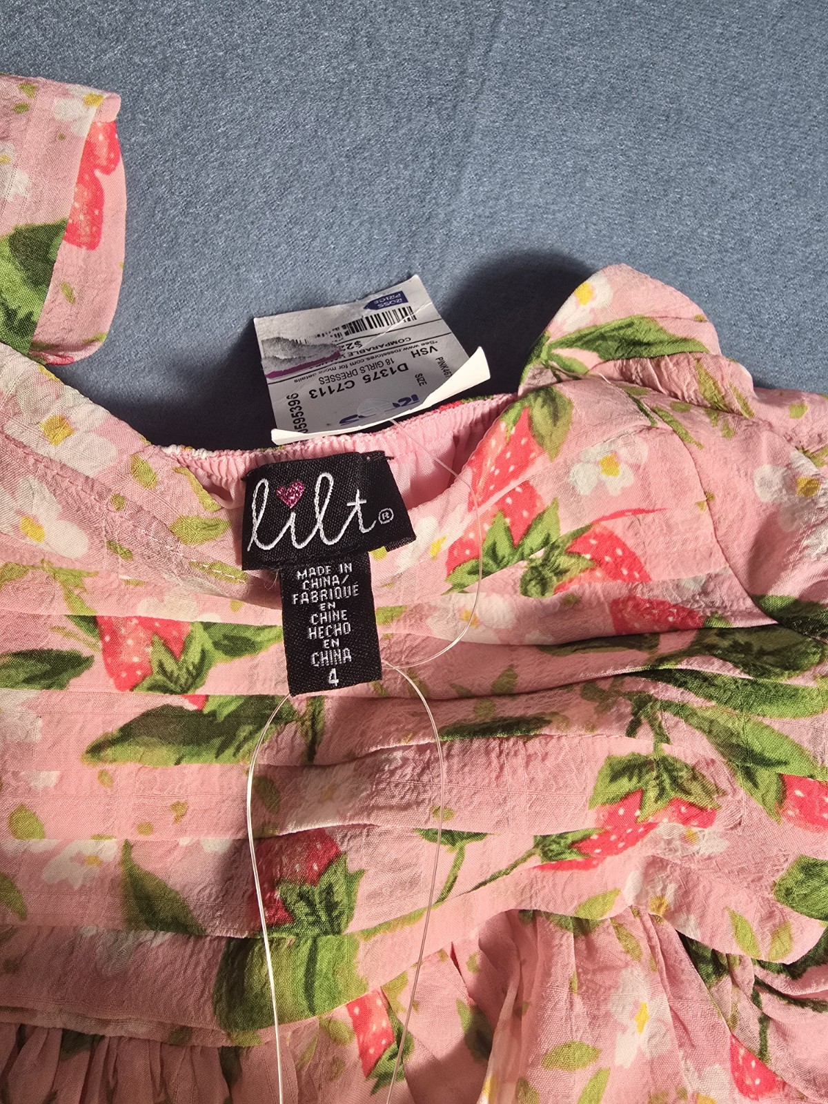 Dresses Vince Camuto features a brown and pink zebra print/Lels Pink Stra 4 /6