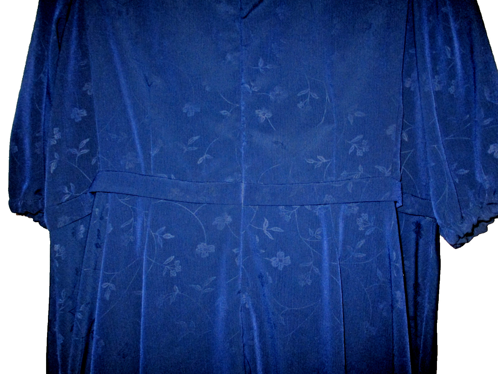 Mennonite Modest Handmade Homemade Cape Dress 56″B x 52″W x 50″L Blue Feminine