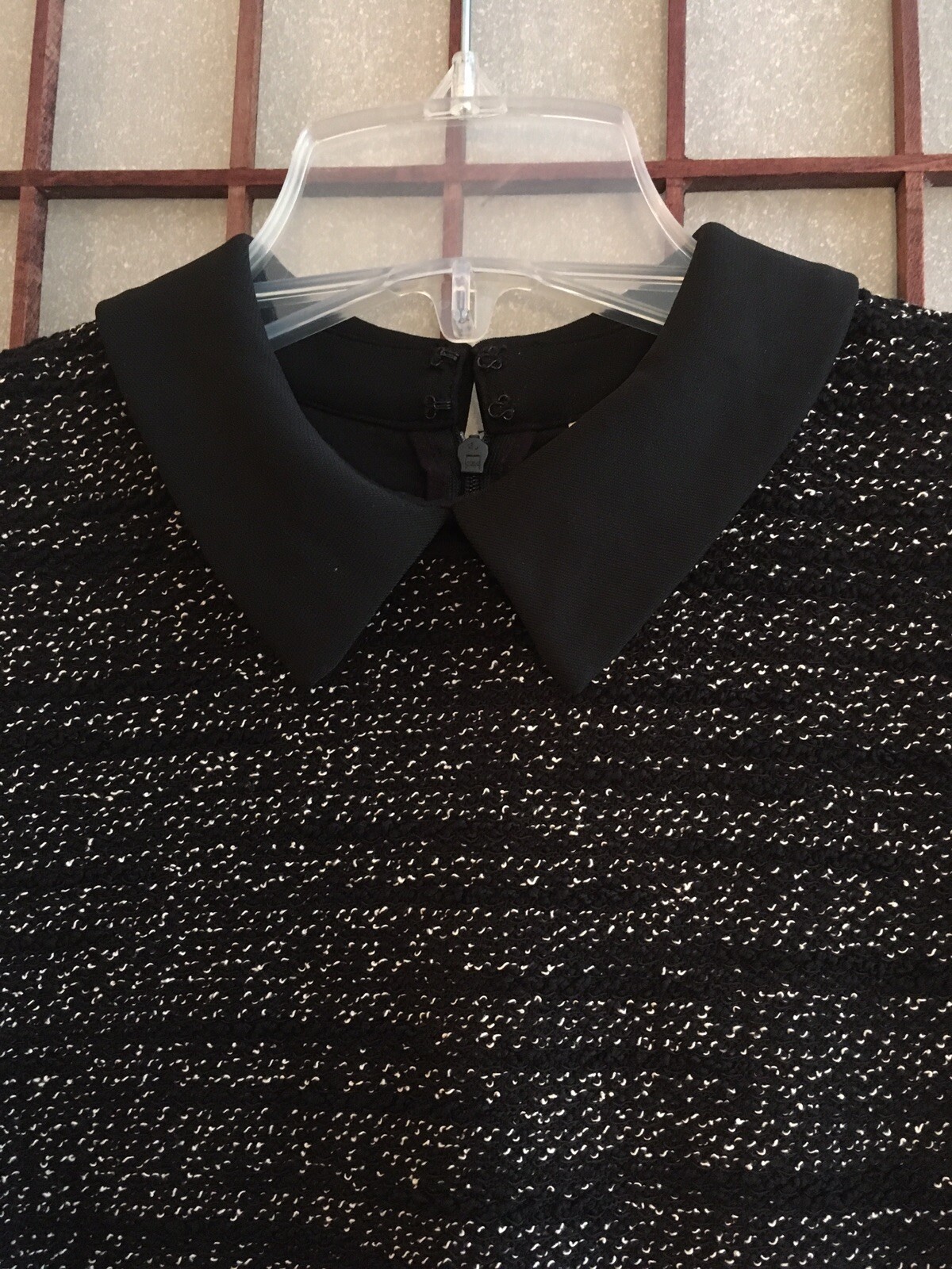 NWT Womens Jersey Stretch Dress EasyCare Size Medium PeterPanCollar MAISON JULES