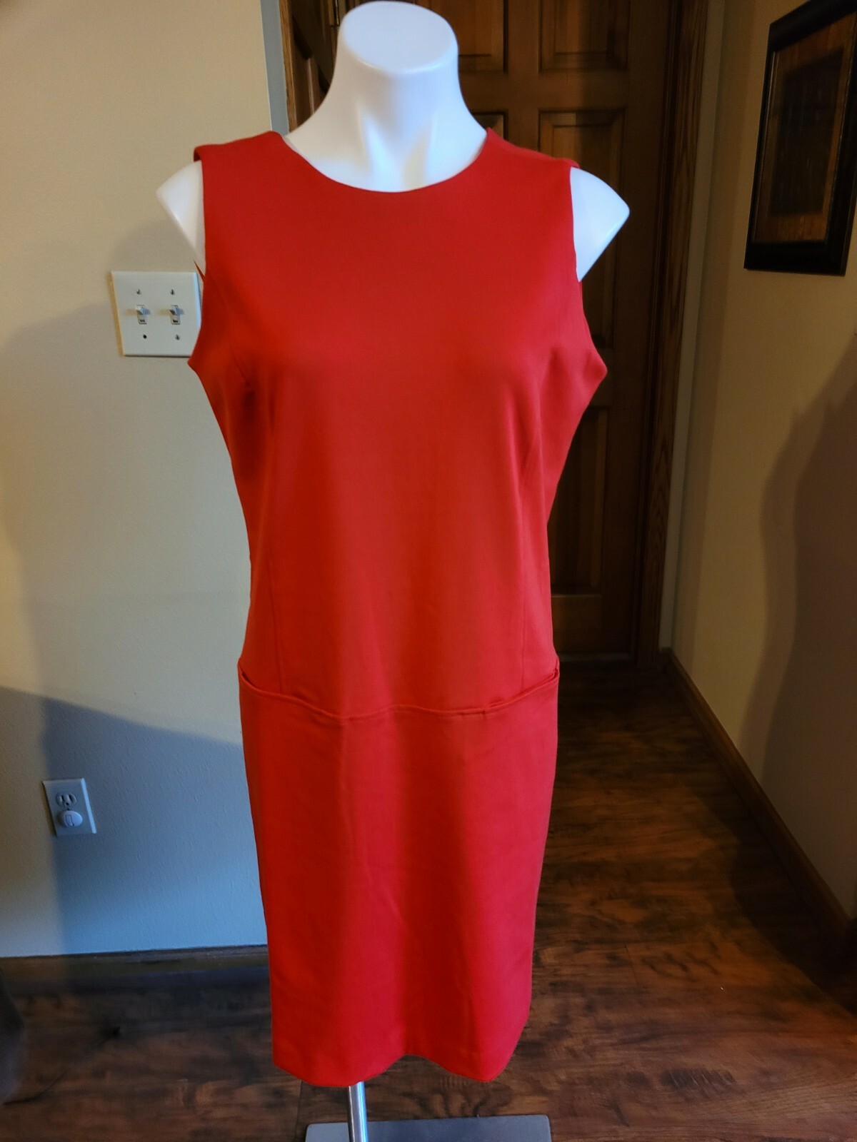 Spiegel Red Sleeveless Dress Sz 10 NWT