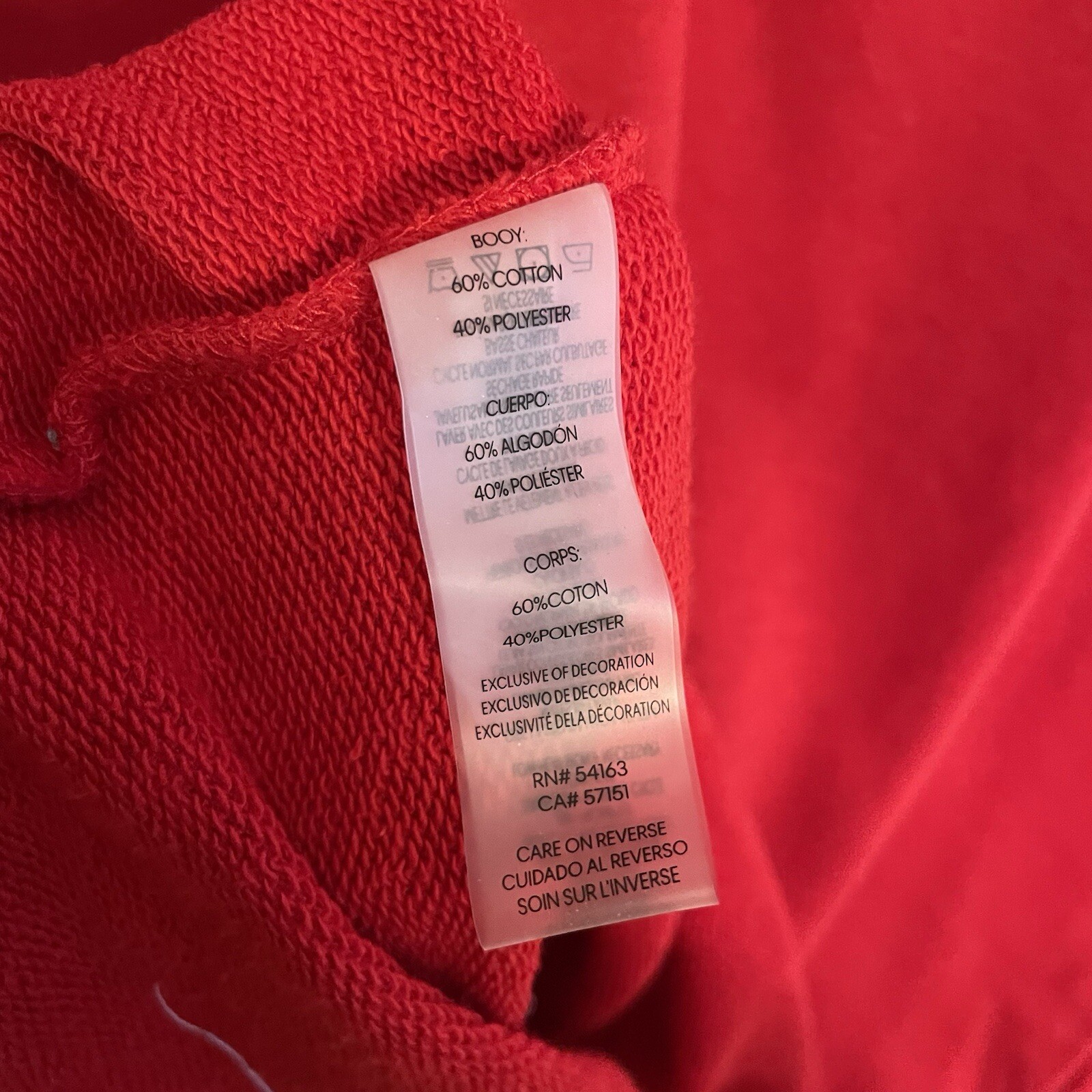 Calvin Klein Women S Red w/Black & Gold Trim Raw Edge Short Sleeve & Hem Dress