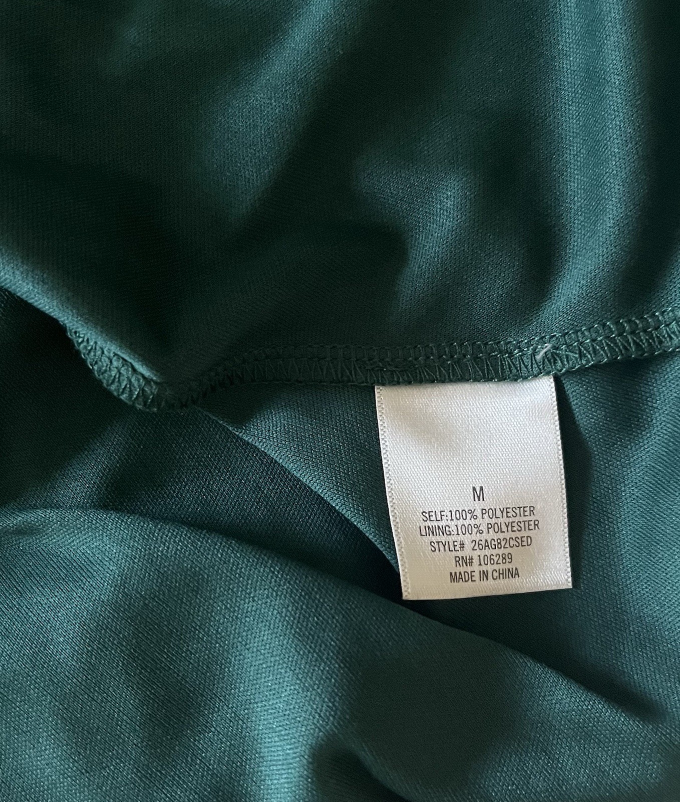 Francesca’s Emerald Green Polka Dot Skater Mini Dress – M