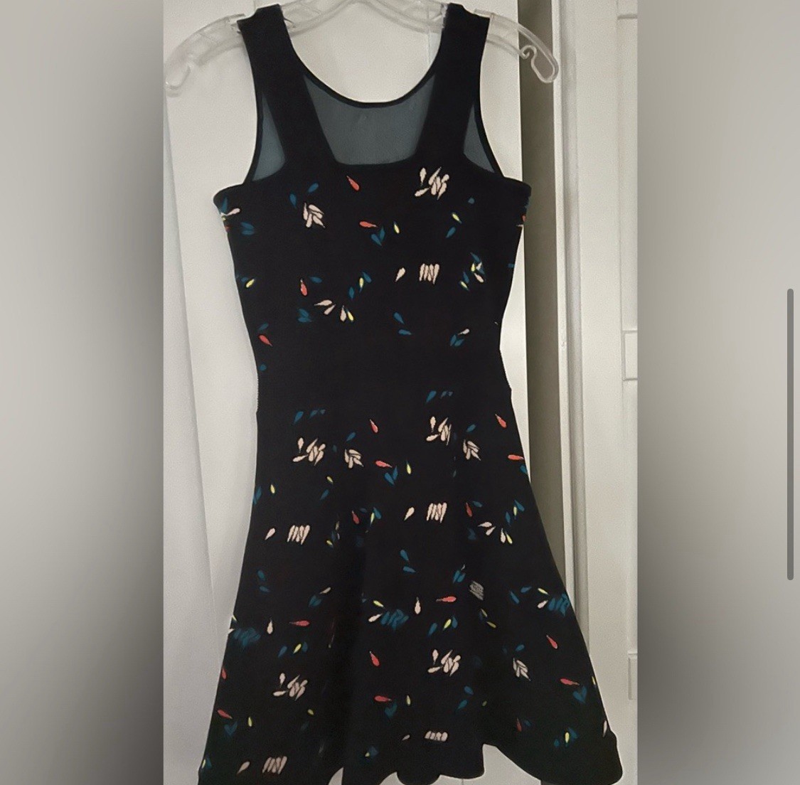 $550 Opening Ceremony black multiple colors Mini Dress A line