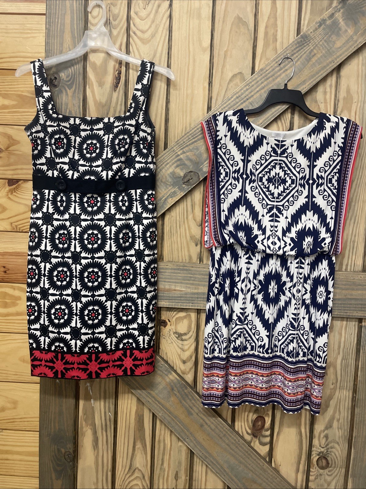 Lot of two dresses-London Times & London Style- Size 12 Made In SRI LANKA
