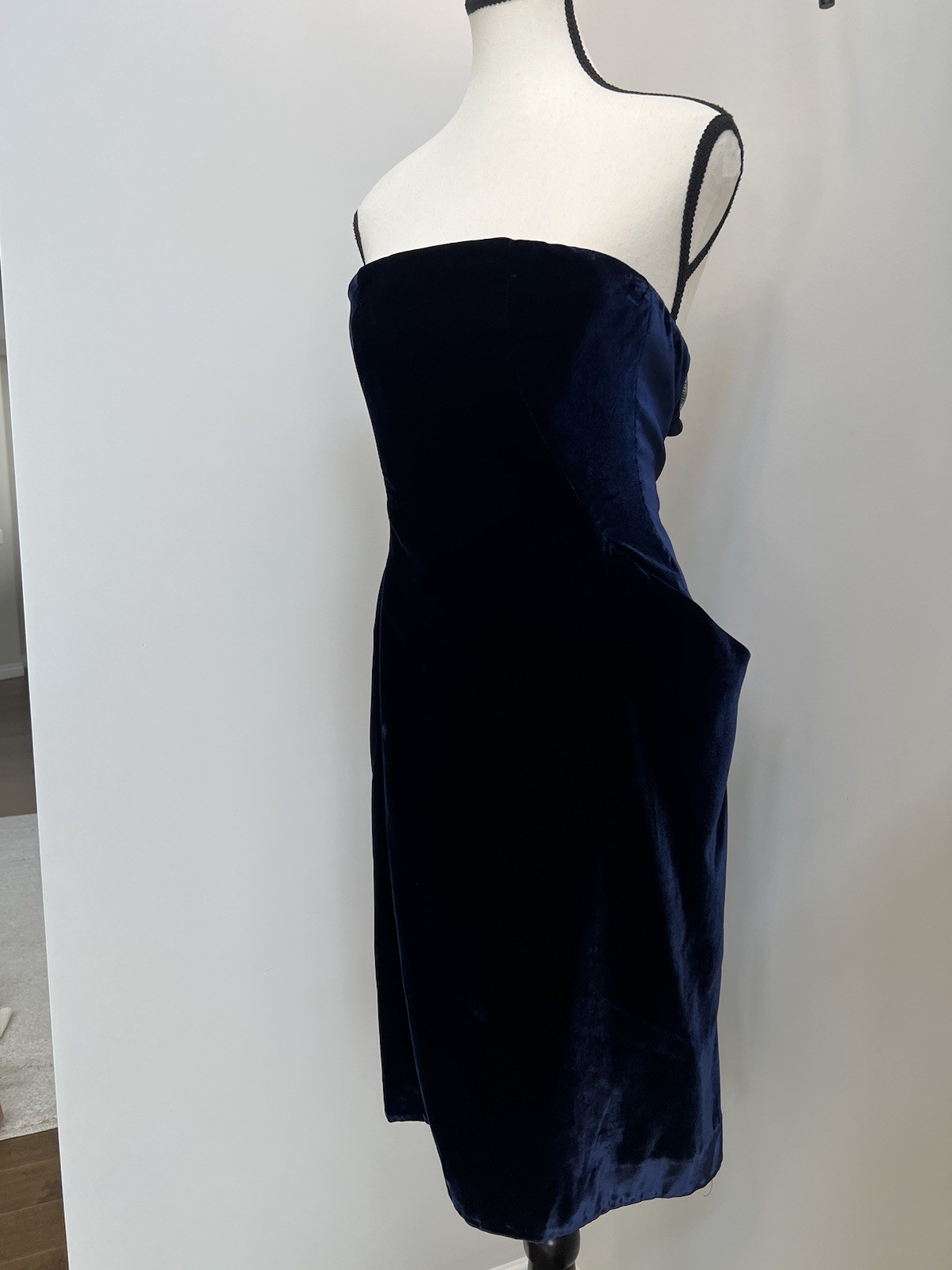 Vintage Velvet ALEXANDER McQUEEN “In Memory of Elizabeth” Collection Size 42