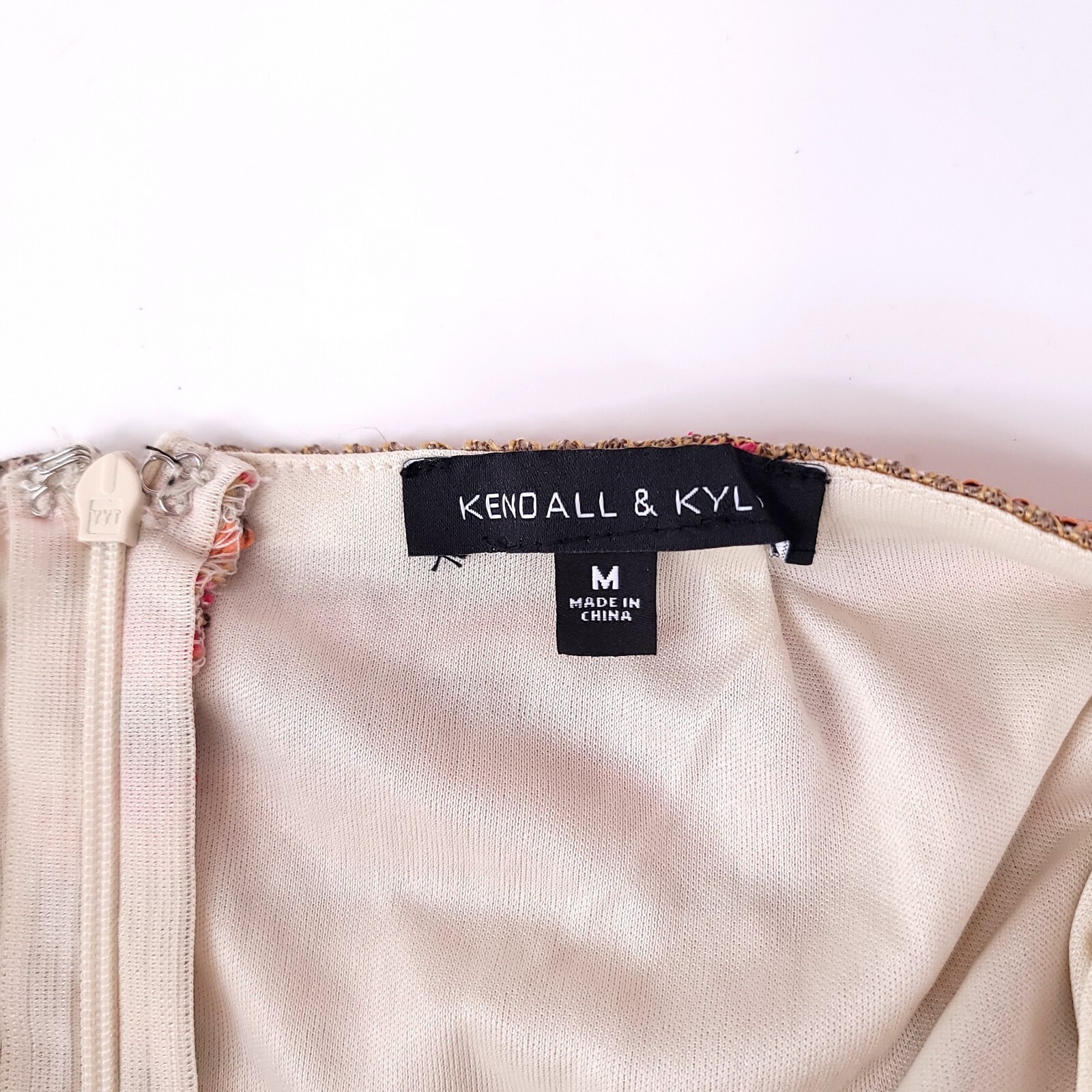 Kendall & Kylie Dress Womens Medium Short Mini Bodycon Halter V Tank Sleeveless