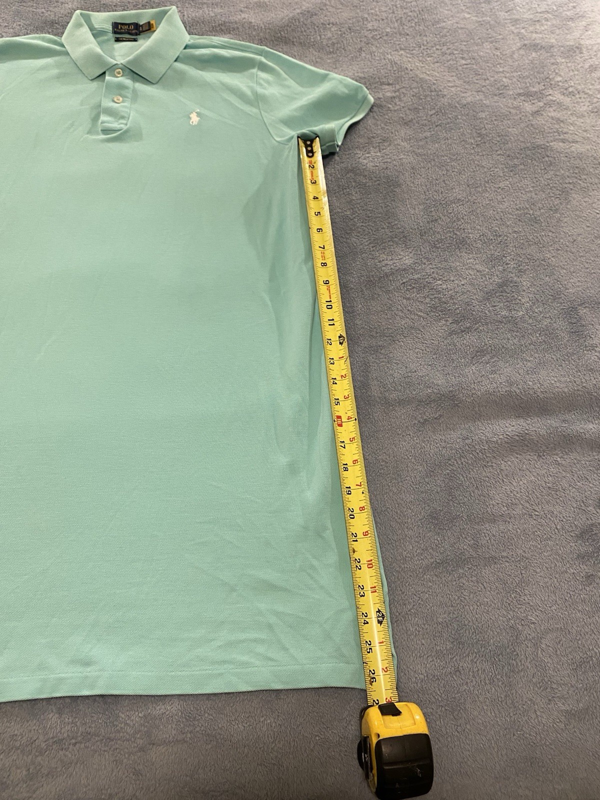Ralph Lauren Size Womens XL Polo Teal Dress The Mesh Mini Preppy 100% Cotton
