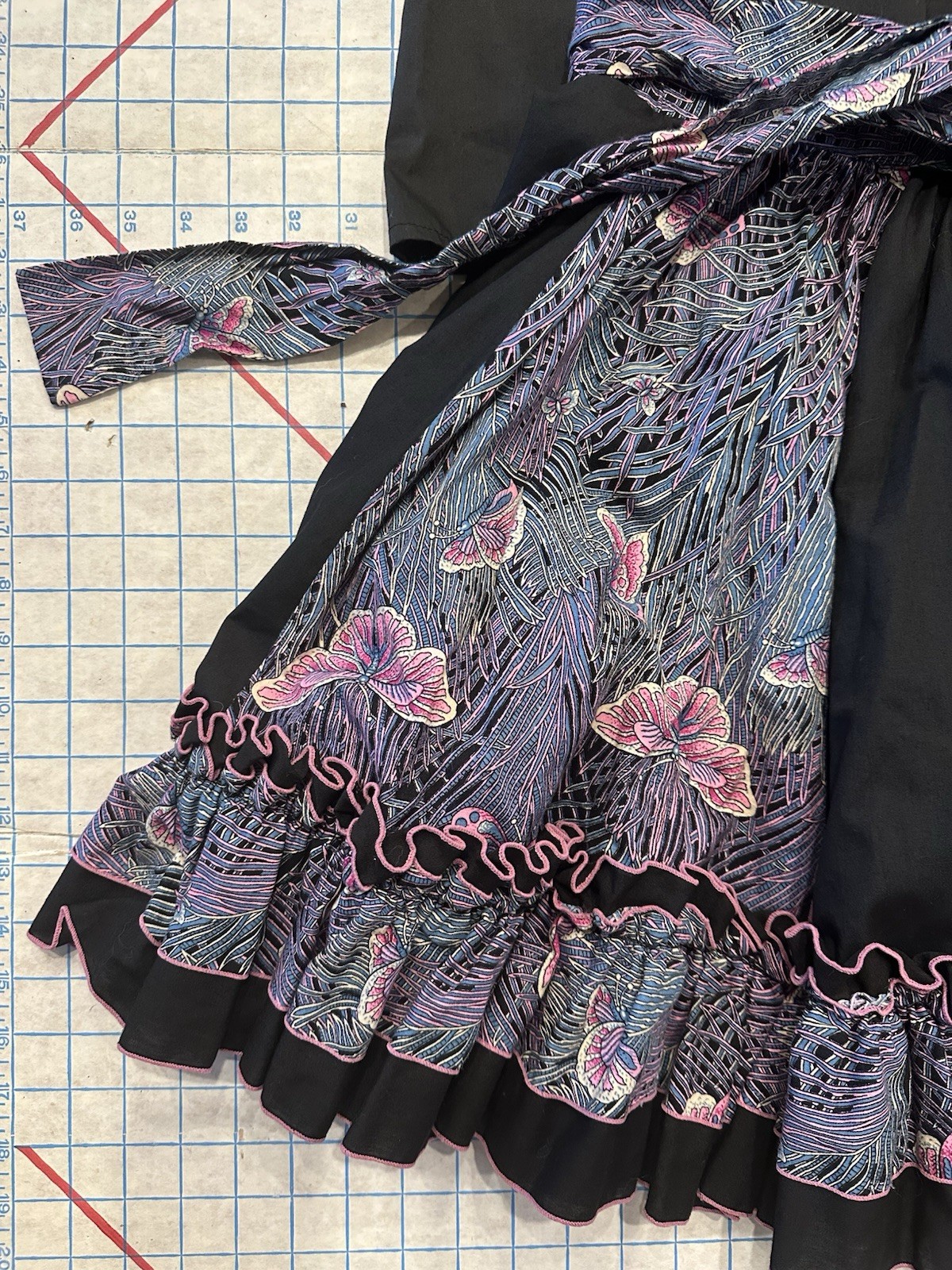True Vintage Dress Set Square Dance Rockabilly Prairie Western Sierra Ferrell