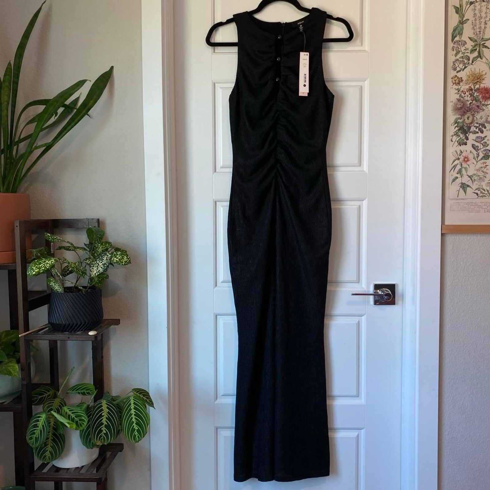 Aqua Women’s Black Dress