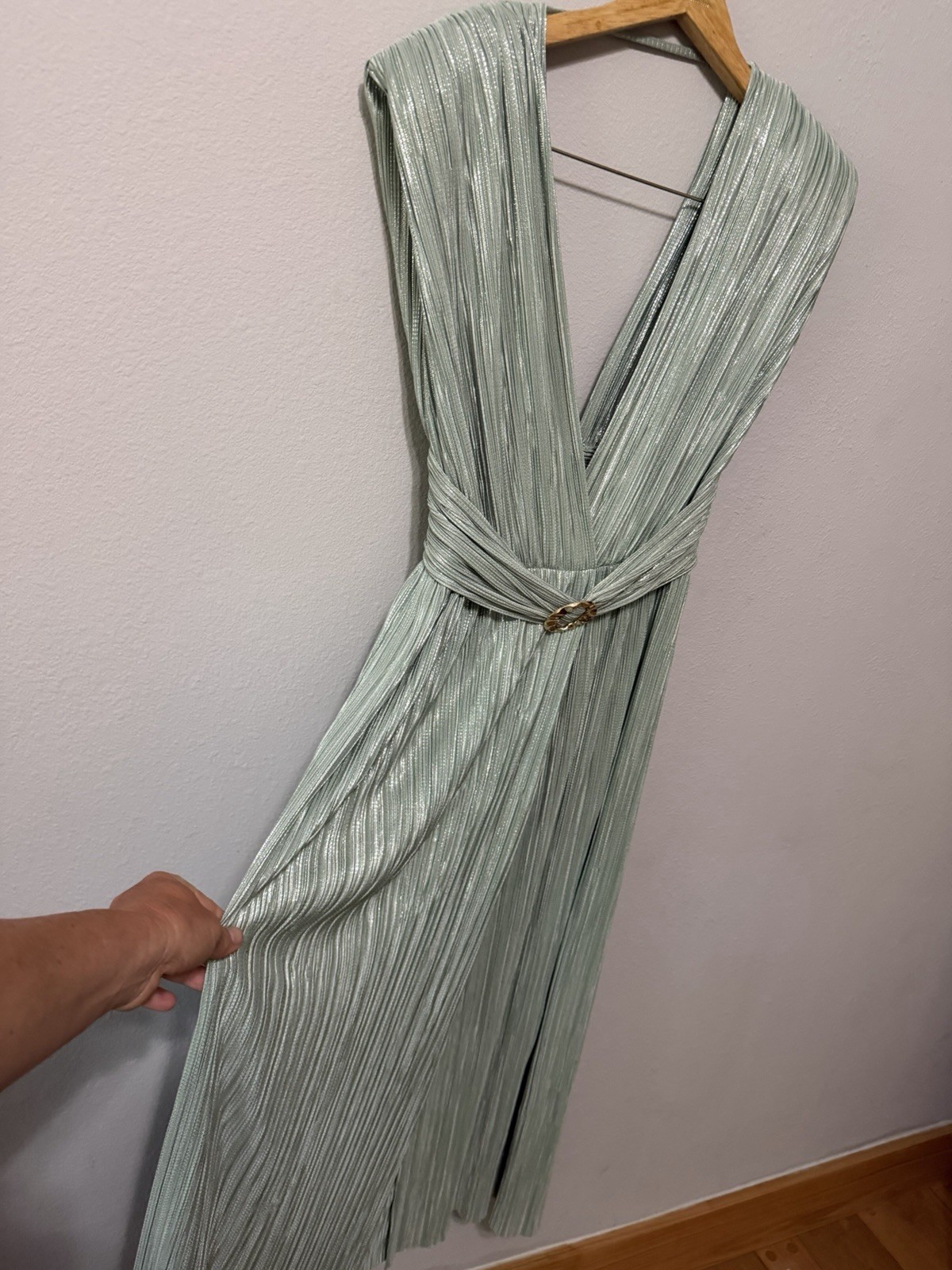 Sabina Musayev Mint Lilliana Dress Size M New With Tag Made Israel