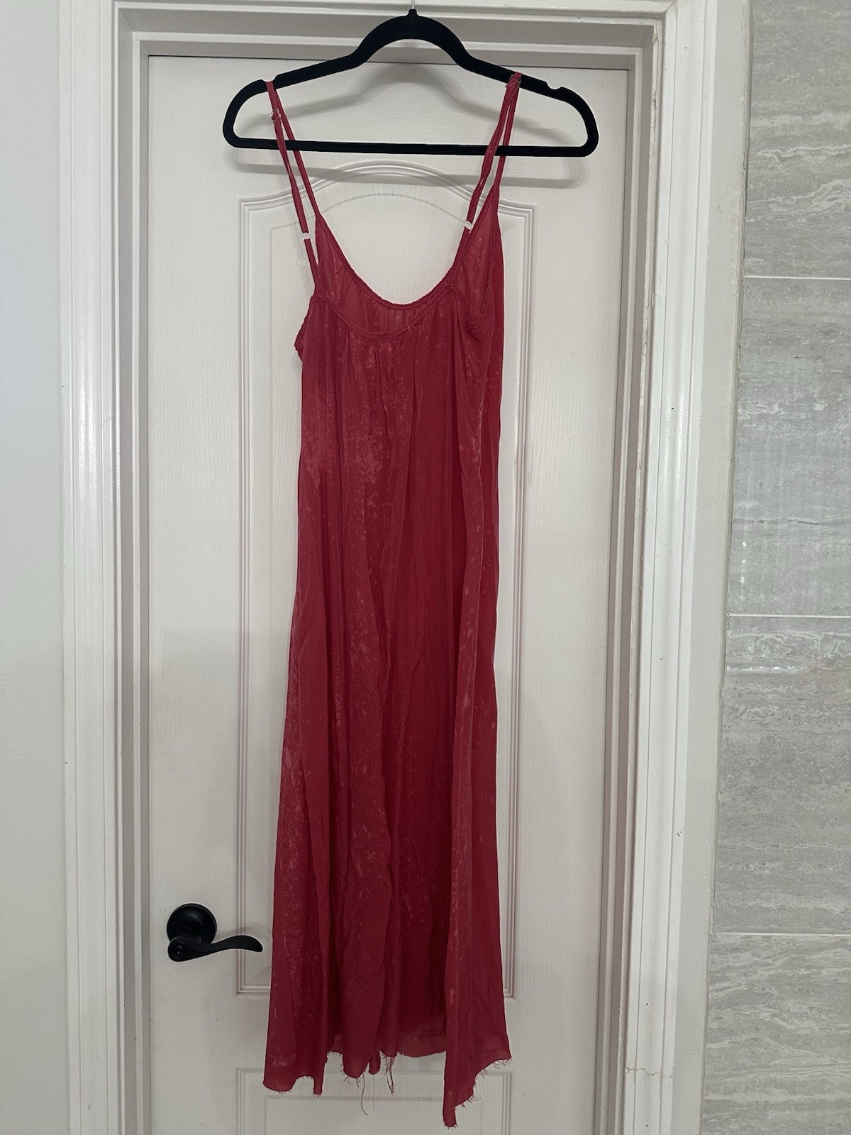 Love Tanjane Rich red slip maxi purchased at Anthropologie. Size small.