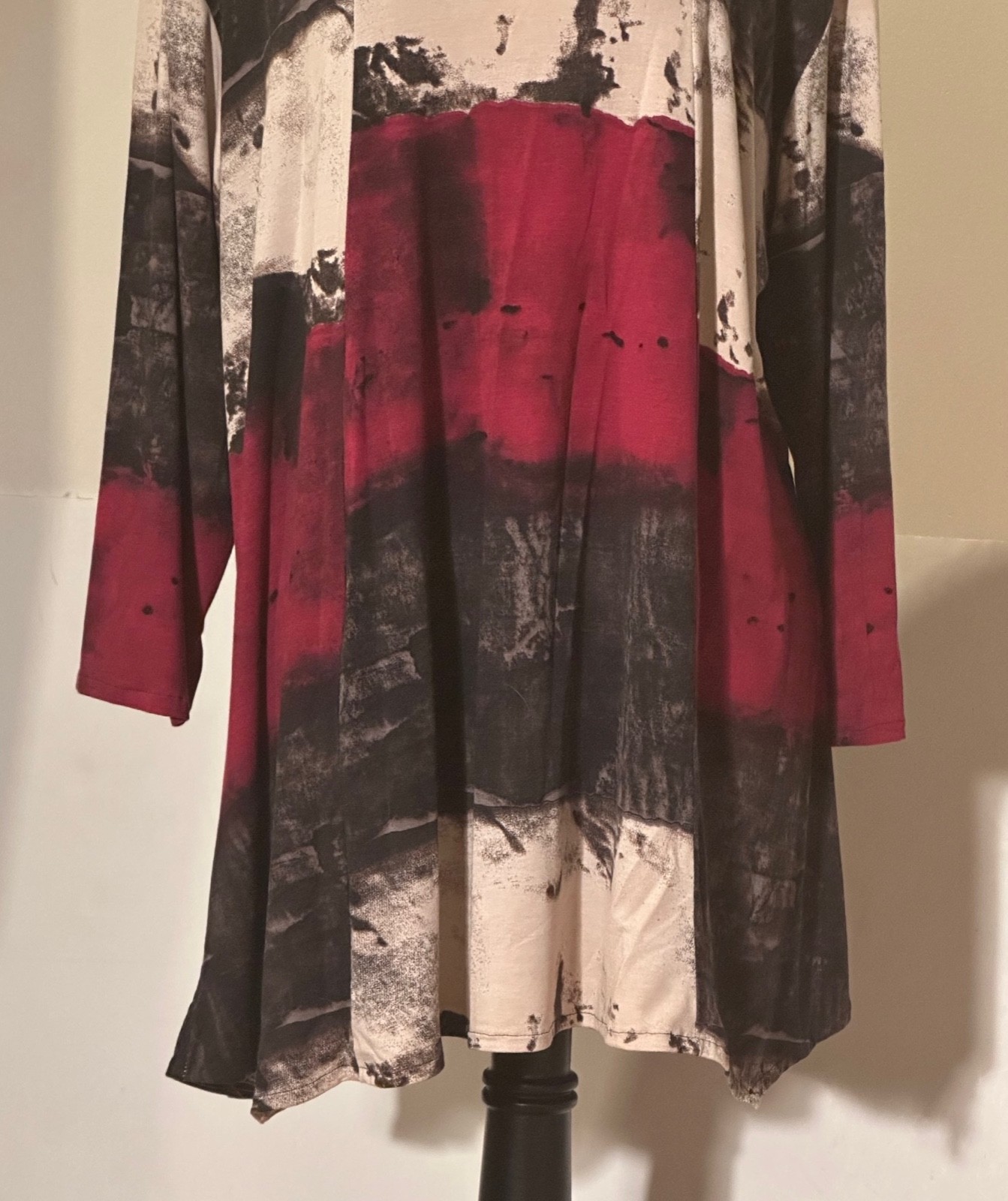 TRANSPARENTE Black Label Tunic/Top/Short Dress 95% Viscose 5% Elastane GERMANY