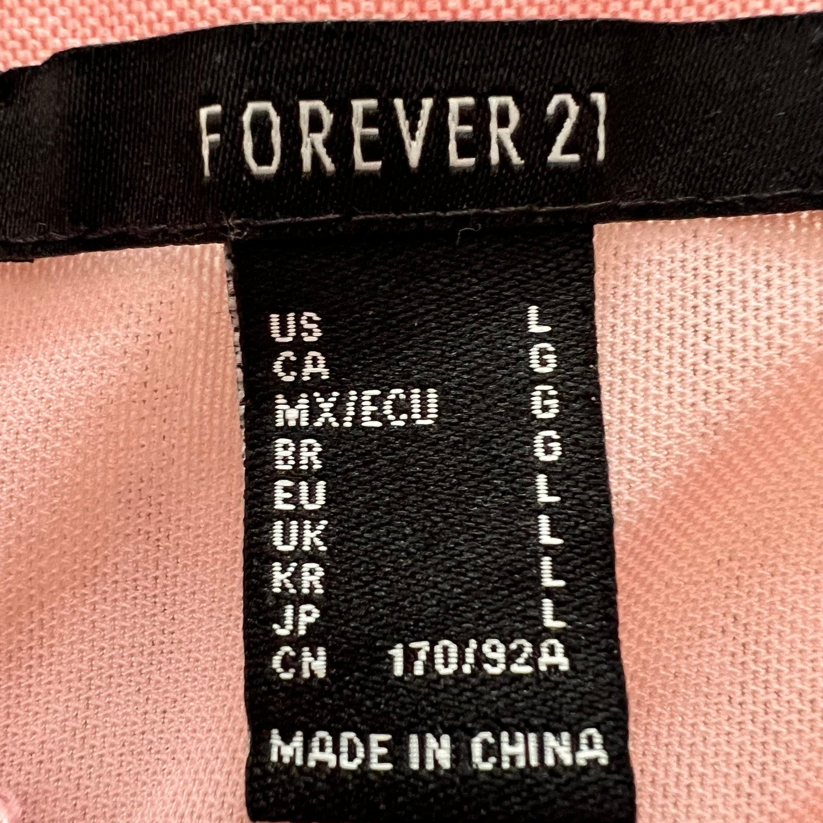 Forever 21 Pink Lace Bustier Mini Dress Adjustable Straps Feminine Sexy Womens L