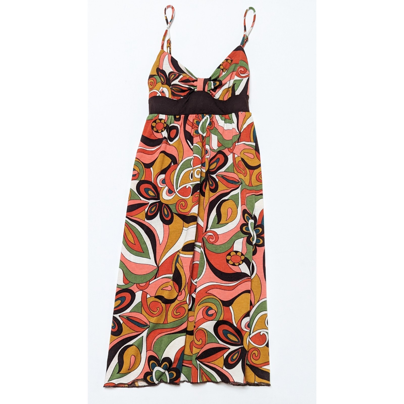 MOSSIMO SUPPLY CO. Spaghetti Strap Summer Dress With Flower Print Size XS