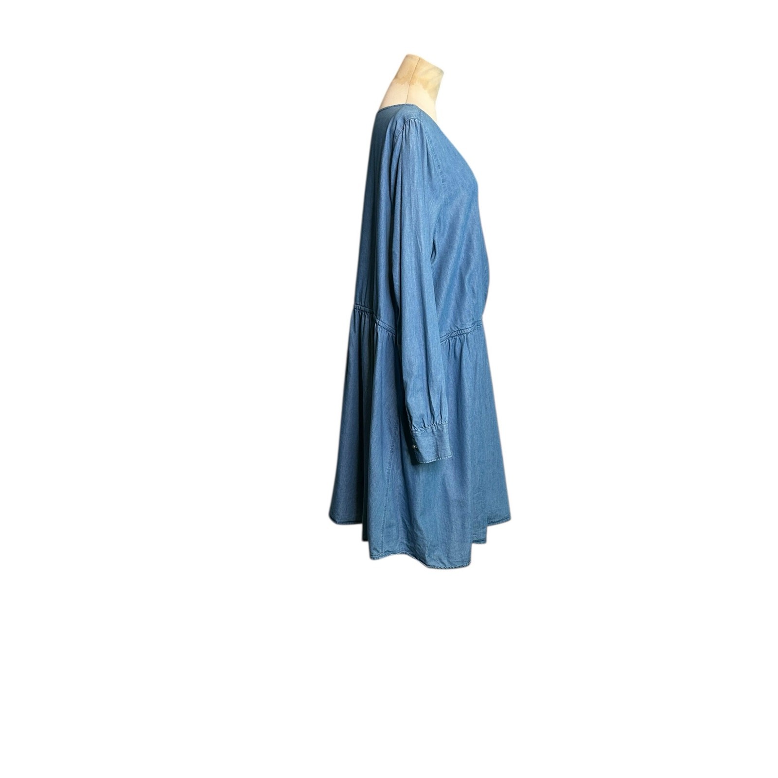 Red Camel blue chambray long sleeves dress size 3X