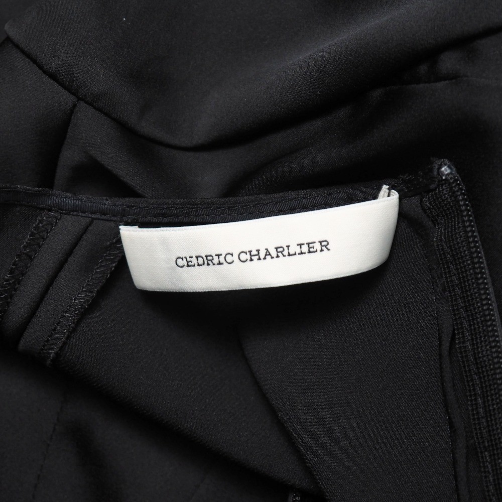 CEDRIC CHARLIER one piece Size 42 Flare Slit Short Sleeve Branded clothing s…