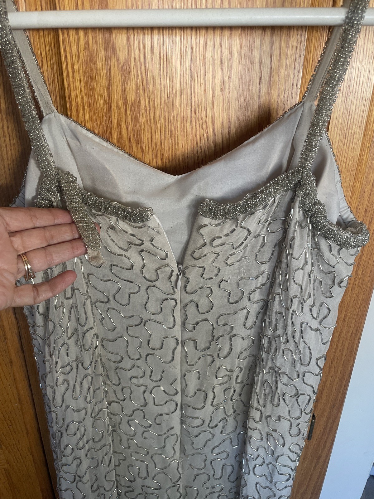 Formal Evening Wear Dress With Sequence