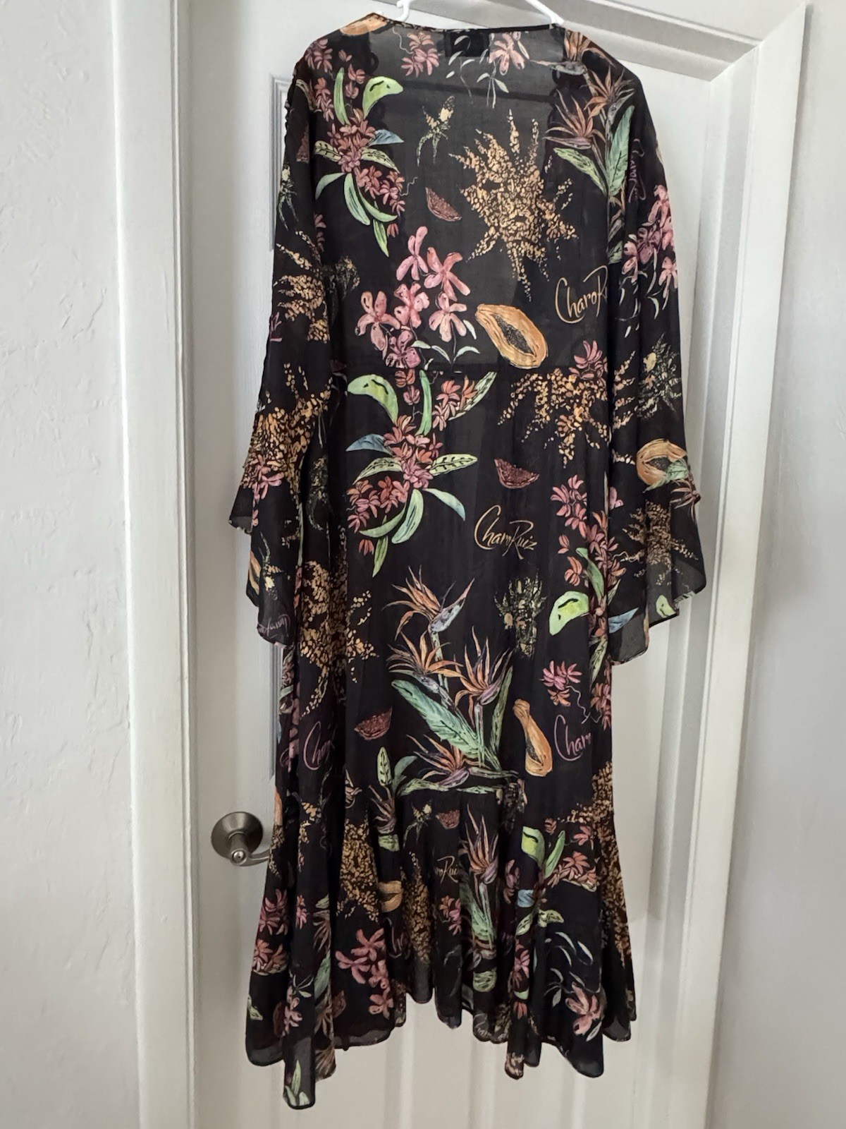 charo ruiz Ibiza Leonora Multicolor Caftan Cover Size L
