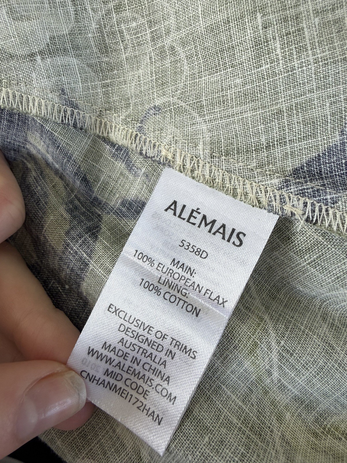 Alemais Avery Spliced Midi Dress size 10 au / 6 us
