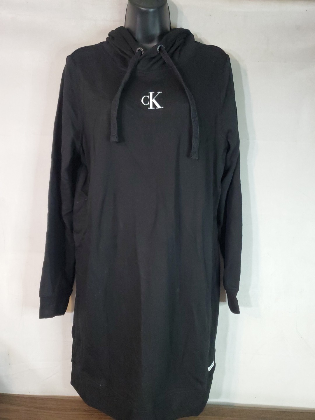 Calvin Klein Women’s Hooded Dress Size Large Nwt Lightweight
