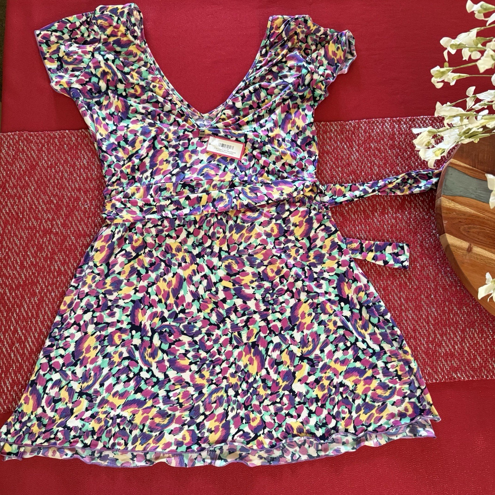 Wicked Weasel Mayflower Rainbow Leopard 5184 Dress