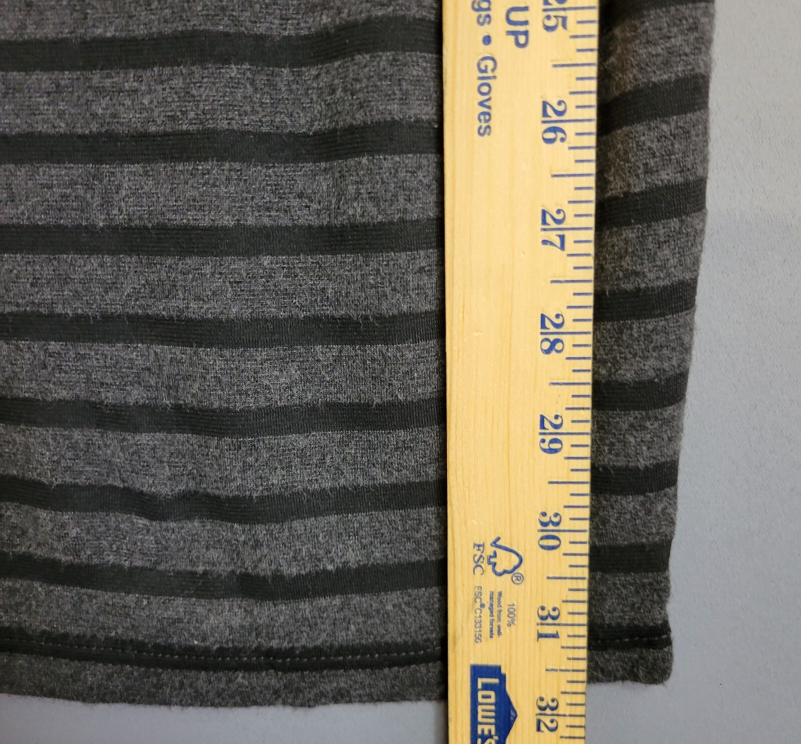 Soprano Bodycom Dress Womens Small Gray Black Knit Striped Sleekcore Modern Chic