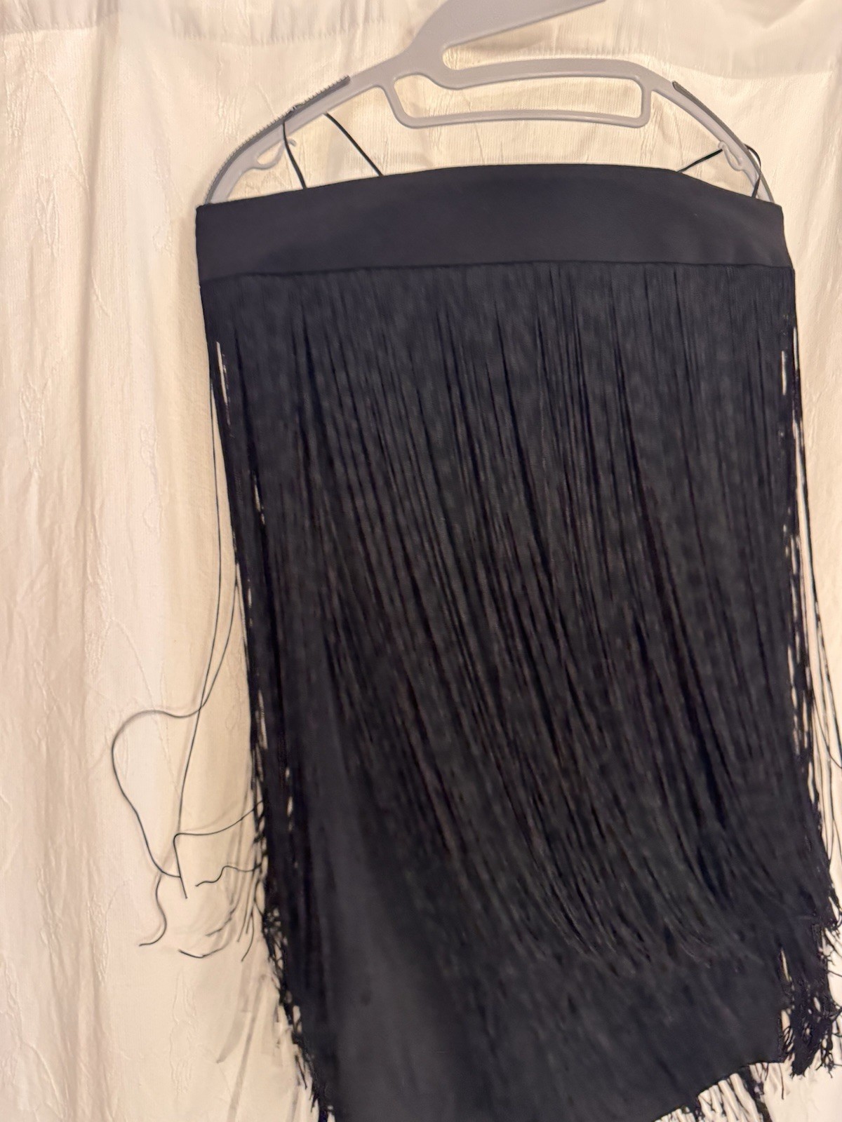 Jay Godfrey Black Fringed Cocktail Dress Size 4 NWT Cocktail Dress