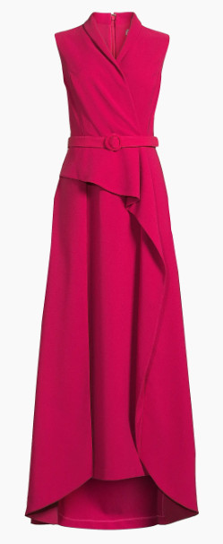 Kay Unger Gown, Size 12, Pink, Worn once, excellent condition