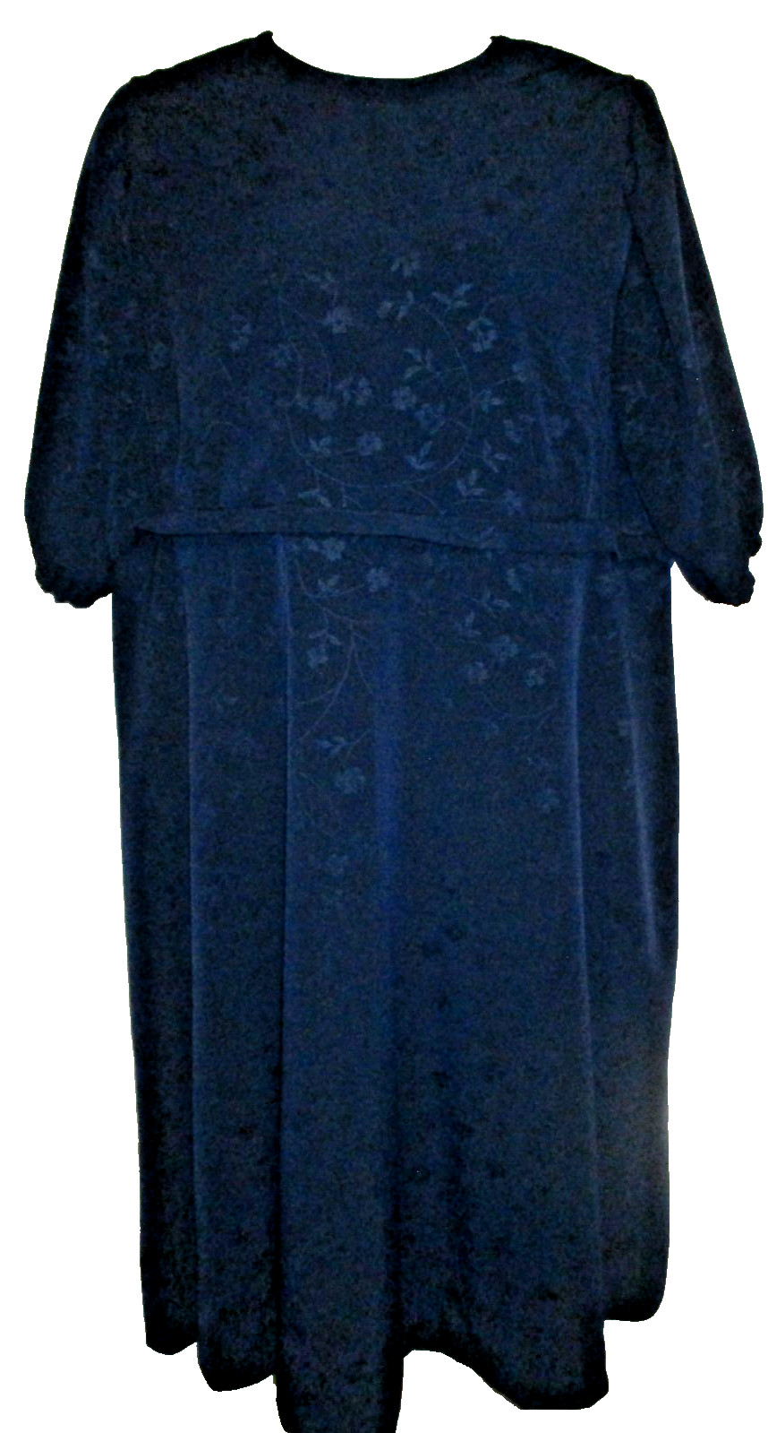 Mennonite Modest Handmade Homemade Cape Dress 56″B x 52″W x 50″L Blue Feminine