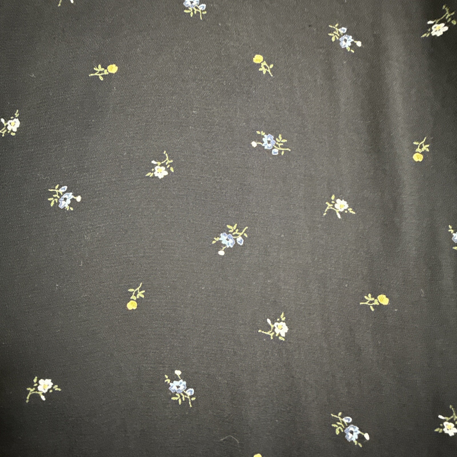 GAP Slip dress spaghetti strap sun Dress Black Small Flower Y2K cami cut Size 10