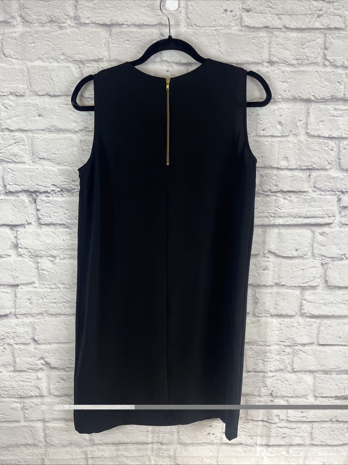 Adrienne Vittadini NWT Classic Elegant Capsule Wardrobe Black Sheath Dress 6