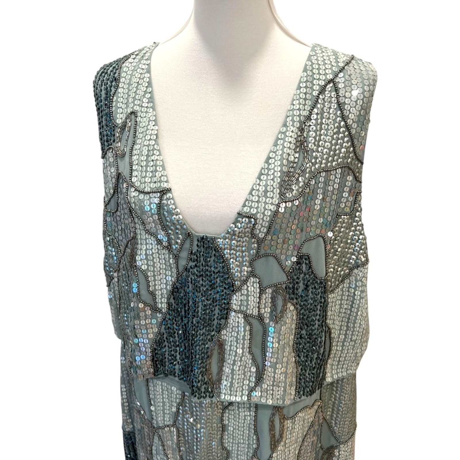 Plus Size Cocktail Dress 1X Art Deco Semi Formal 18 Retro XXL Dress 2X Cruise