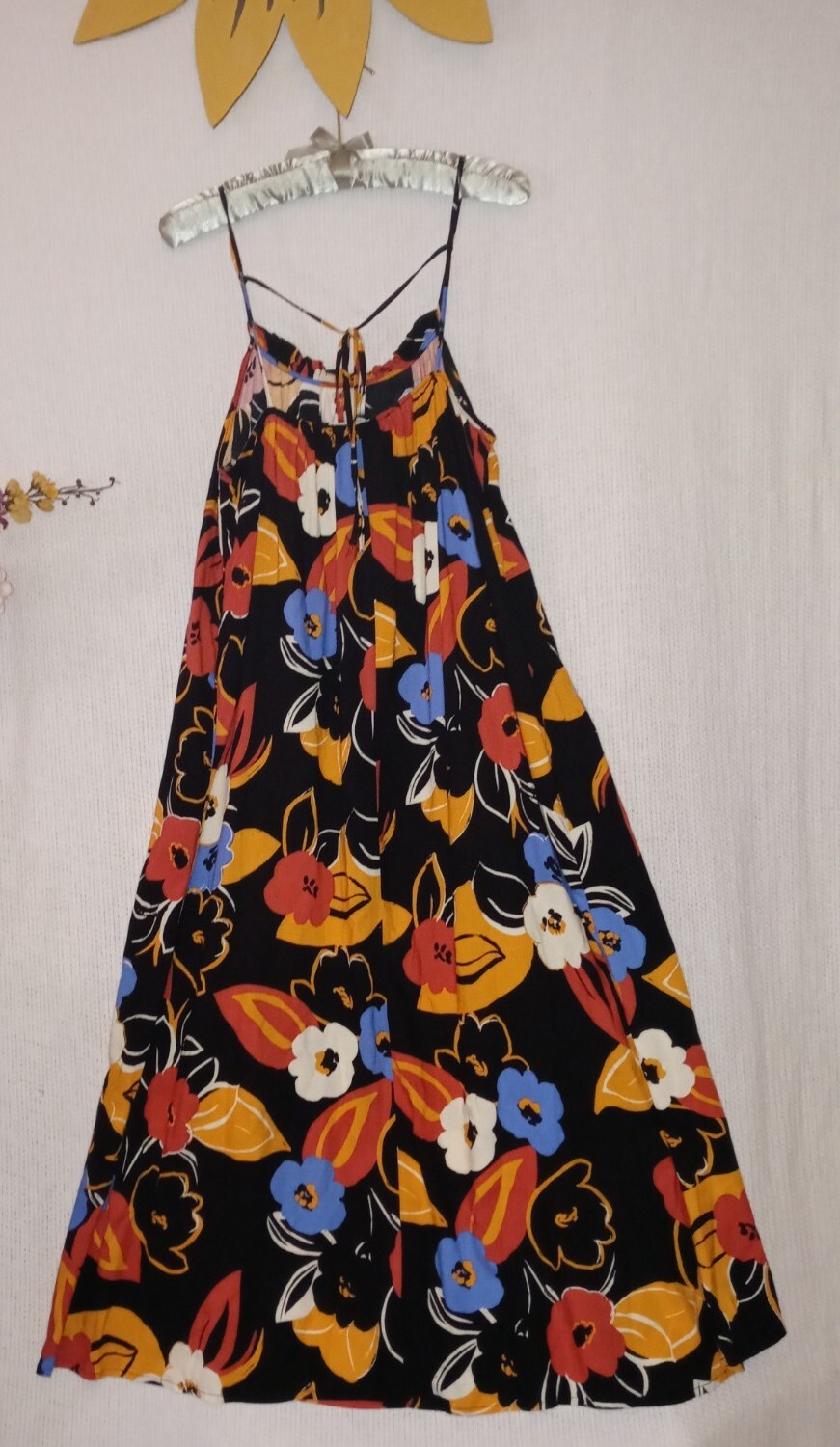 Lush Dress S New Floral Cottagecore Boho Hippie Flowy Rayon Fairycore Sundress