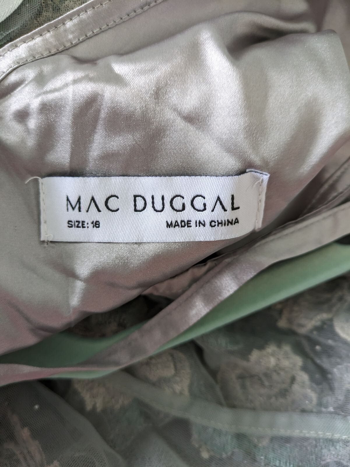 Mac Duggal Seamist Gown