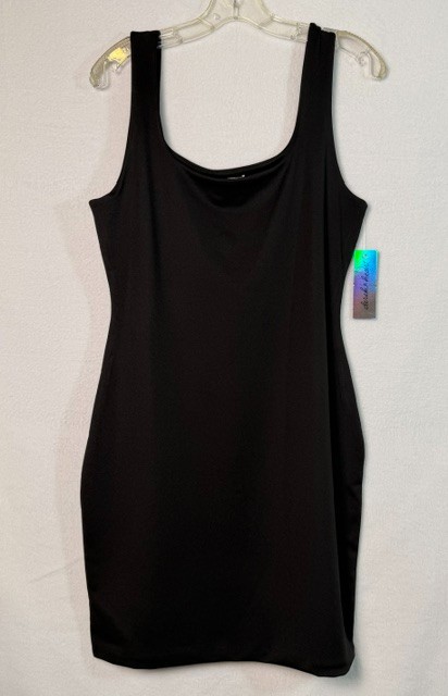 Derek Heart Bodycon Sleeveless Mini Tank Dress Women’s Size XL Black Lined NWT
